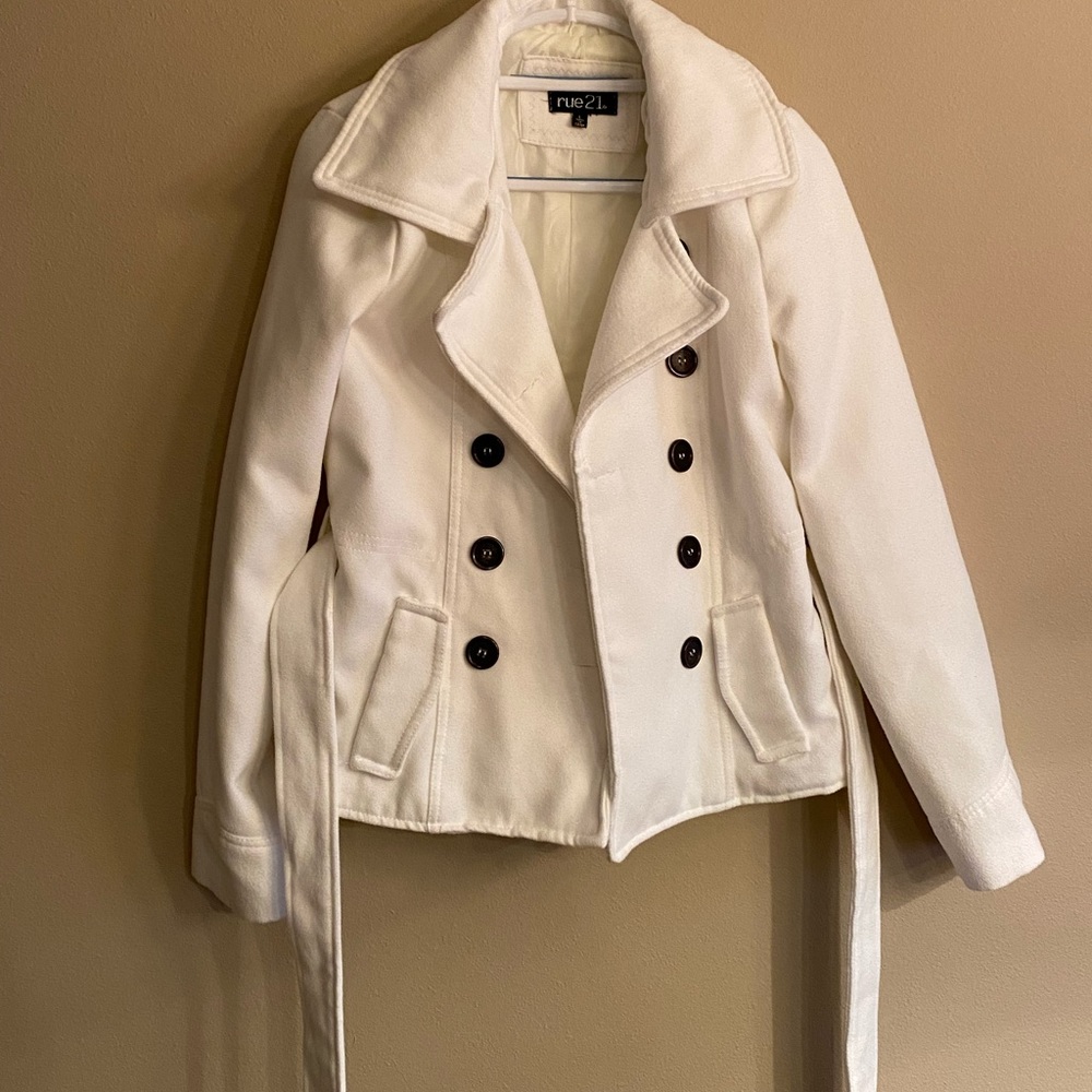 Classy Cream Rue 21 Jacket ❤️🔥 - Picture 2 of 4